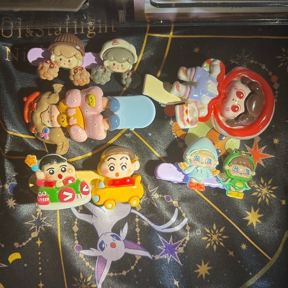 5 pcs handmade hairclip